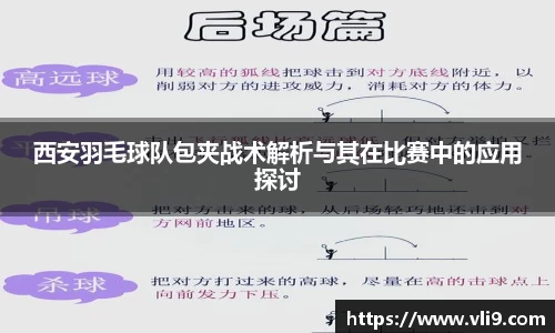 西安羽毛球队包夹战术解析与其在比赛中的应用探讨